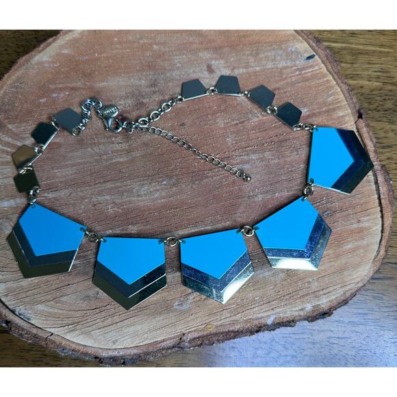 Express Vintage Turquoise Necklace With Extender - Picture 2 of 4